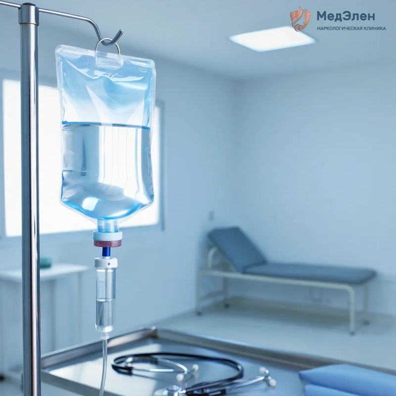 Капельница в кабинете 